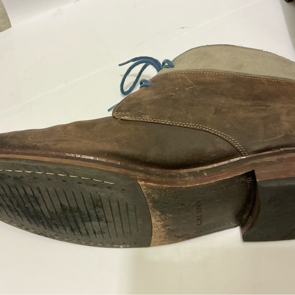 Cole Haan Brown and Tan Chukka Boots